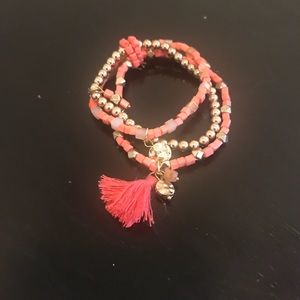 Pink & Gold bracelet